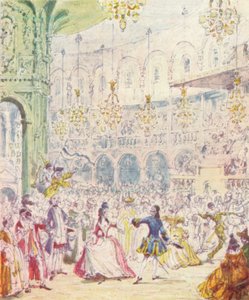 Randulph y Hilda bailando en la Rotonda de los Jardines de Ranelagh, 1842