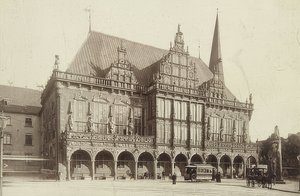 Ayuntamiento en Bremen de Unbekannt
