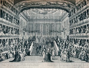 Recepción del Gran Duque y la Gran Duquesa de Rusia en el Teatro de San Bendetto, 1902