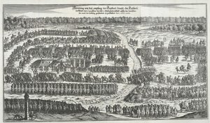 Recepción de la Infanta Margarita Teresa de España en Viena el 6 de diciembre de 1666 de Unbekannt