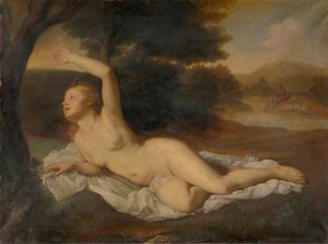 Desnudo Reclinando