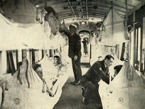 Tren de la Cruz Roja de Unbekannt