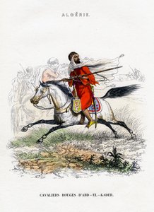 Jinetes rojos de Abd-el-Kader, Argelia