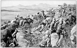 Alivio de Ladysmith - el último asalto en la colina Hlangwane, 19 de febrero de 1900 de Unbekannt