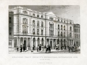 Repositorio de la Sociedad de Tractos Religiosos, Paternoster Row, Londres, siglo XIX de Unbekannt