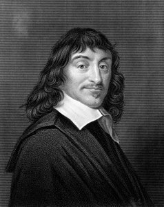 René Descartes, filósofo y matemático francés, 1835 de Unbekannt