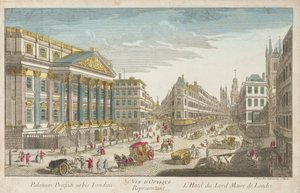 Residencia del Lord Alcalde de Londres, siglo XVIII de Unbekannt