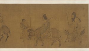 Regreso a casa después de la cosecha, posiblemente dinastía Ming, siglo XVII