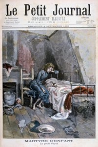 Revuelta de los ciegos en un hospicio, Francia, 1904 de Unbekannt