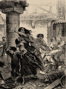 Masacre de judíos en Renania en 1096, 1866 de Unbekannt
