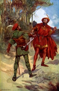Ricardo I y Robin Hood, 1925 de Unbekannt