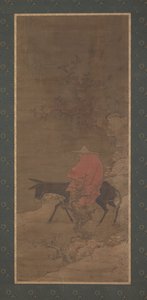 Cabalgando a través de la nieve en busca de flores de ciruelo, dinastía Ming o Qing, siglo XVII de Unbekannt