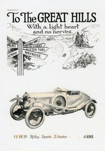 Riley MPH 2-Seater Sports, c.1920s