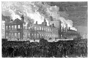 Disturbios en Montreal, Canadá, 1849, 1900 de Unbekannt