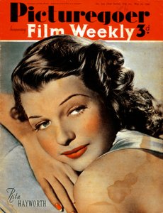 Rita Hayworth 1918-1987, actriz estadounidense, 1941