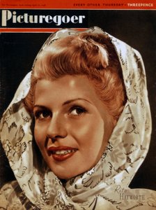 Rita Hayworth 1918-1987, actriz estadounidense, 1948