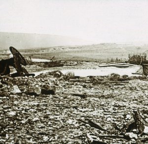 Camino a Verdún, norte de Francia, c1914-c1918 de Unbekannt