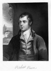 Robert Burns, poeta escocés, finales del siglo XVIII de Unbekannt