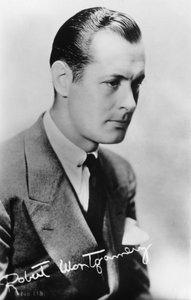 Robert Montgomery, actor y director estadounidense