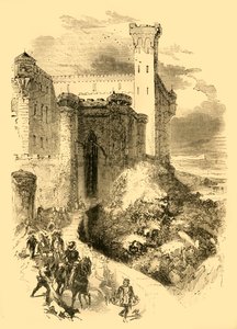 Roberto de Normandía en el castillo del Conde de Conversano, c1890 de Unbekannt