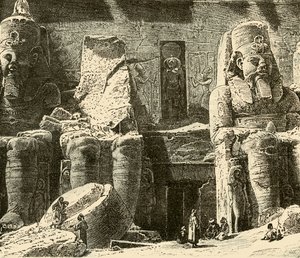 Templos de Roca en Abousimbel de Unbekannt