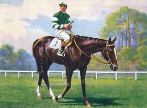 Rockfel, Jinete: H. Wragg, 1939 de Unbekannt
