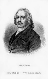 Roger Williams, teólogo angloamericano, 1854 de Unbekannt