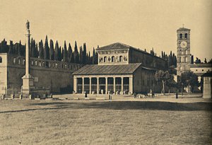Roma - Basílica de S. Lorenzo fuori le Mura, 1910 de Unbekannt