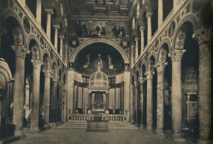 Roma - Basílica de Santa Inés fuera de los muros en la calle Nomentana, 1910 de Unbekannt