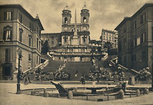 Roma - Iglesia de la Trinità dei Monti de Unbekannt