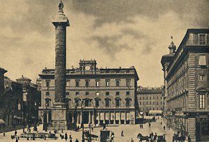 Roma - Plaza y columna de Marco Aurelio de Unbekannt