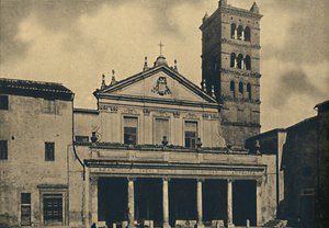 Roma - Iglesia de Santa Cecilia, 1910 de Unbekannt