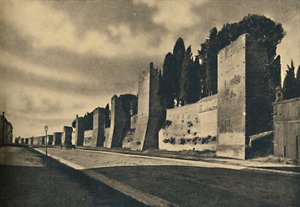 Roma - La Muralla Aureliana, 1910