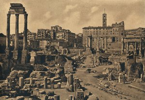 Roma - El Foro Romano y la Colina Capitolina, 1910 de Unbekannt
