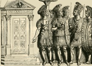 Soldados romanos, 1890 de Unbekannt