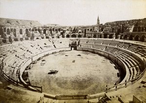 Anfiteatro romano, Nimes, Francia, finales del siglo XIX o principios del siglo XX de Unbekannt