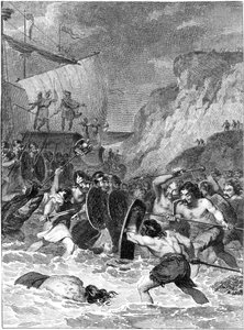 Invasión romana de Gran Bretaña, 55-54 a.C. c1820