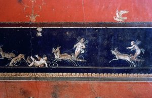 Mural romano, Casa de los Vettii, Pompeya, Italia de Unbekannt