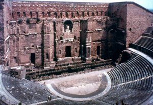 Teatro romano en Orange, Francia de Unbekannt