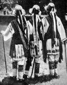 Bailarines rumanos, 1936 de Unbekannt