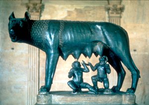 Rómulo y Remo, c. 500 a.C.