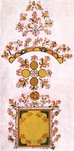 Pintura de habitación, Moravia, Checoslovaquia, 1928 de Unbekannt