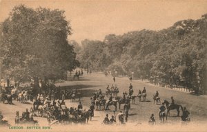 Rotten Row, Londres, c1900