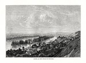 Rouen, Normandía, Francia, 1879 de Unbekannt
