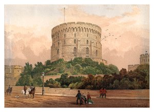Torre Redonda, Windsor, 1880