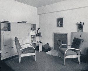 Galería Rowley de Arte Decorativo Ltd - Comedor-sala de estar combinados cerrados, 1939 de Unbekannt
