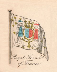 Estandarte Real de Francia, 1838 de Unbekannt