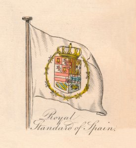 Estandarte Real de España, 1838 de Unbekannt