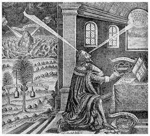 Prerrogativa real: página de título de Eikon Basilike, 1649 de Unbekannt