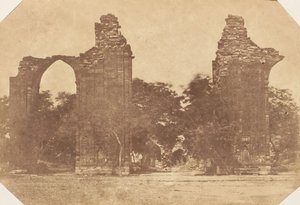 Ruinas en el Viejo Delhi, 1850s de Unbekannt